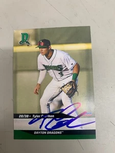 Tyler Callihan Signed Card 2023 Dayton Dragons Team Card IP Auto - Picture 1 of 1