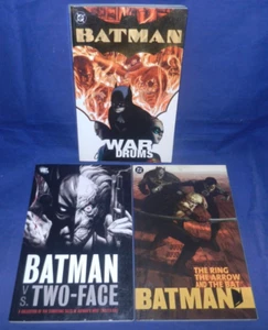 Batman vs Two-Face, The Ring The Arrow & The Bat,- 1st PRs, War Drums, DC, VG,PB - Picture 1 of 7
