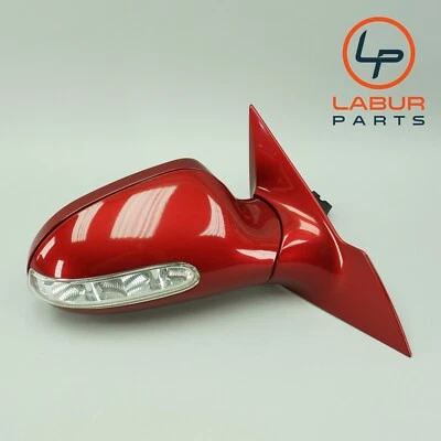 Espejo retrovisor rojo puerta derecha mercedes clase clk w209 03-09 c688 Foto 1 de 4