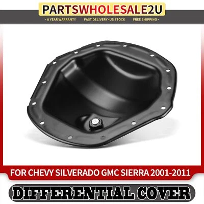 Cubierta del diferencial trasero para Chevrolet Silverado 2500 3500 GMC Sierra 2500 3500 Foto 1 de 4