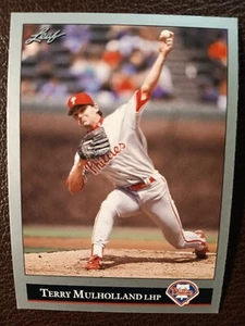 TERRY MULHOLLAND PHILADELPHIA PHILLIES 1992 LEAF BASEBALL CARD #464 - Picture 1 of 1