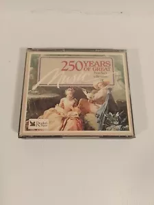 250 YEARS OF GREAT MUSIC FROM BACH TO BERNSTEIN 4 discs- CD Box Set - Foto 1 di 7