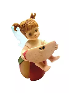 2001 Enesco My Little Kitchen Fairies "Apple Of My Eye" Fairie - Picture 1 of 5