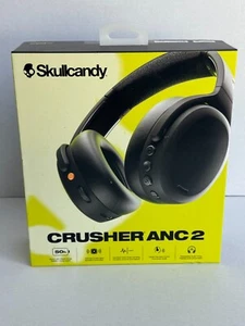 Skullcandy Crusher ANC 2 Bluetooth Wireless Headphones - Black (S6CAW-R740) - Picture 1 of 9