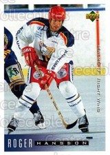 1995-96 Swedish Upper Deck #144 Roger Hansson