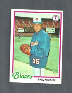 1978 Topps Baseball #10 Phil Niekro