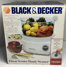 ブラック＆デッカー フレーバーの香り ハンディスチーマー フード炊飯器 HS800 新品・未開封