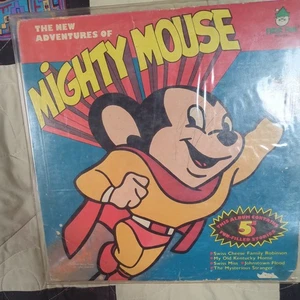 Record Peter Pan New Adventures of MIGHTY MOUSE 12" LP ORIGINAL 1980 Album - Picture 1 of 7