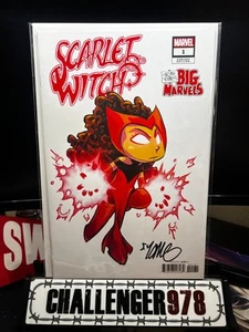 SCARLET WITCH #1 Skottie Young SIGNED w/ COA - Picture 1 of 1