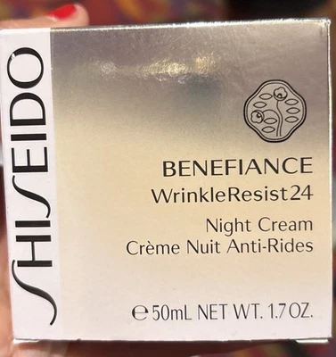 SHISEIDO Benefiance WrinkleResist 24 Night Cream 1.7oz NIB SEALED - Image 1 of 4