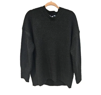 Antonio Melani Women's Crewneck Pullover Oversized Sweater Black - Image 1 of 4