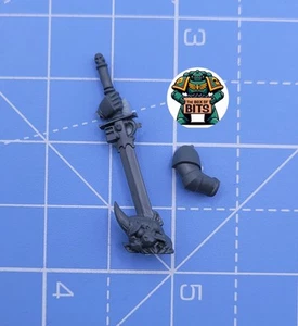 Warhammer 40K Grey Knights Strike Squad Nemesis Force Sword With Head - Picture 1 of 2