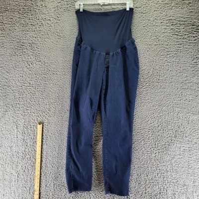American Star Jeans Womens 1X Maternity Blue Cotton Blend Straight Leg Stretch - Image 1 of 4