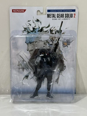 Figura RARA 2002 Konami Metal Gear Solid 2 Sons of Liberty Raiden MOSC Foto 1 de 3