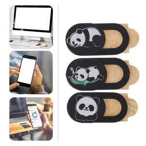 3 Pcs Webcam Privacy Cover Cartoon Phone Webcam Cover Camera Privacy Sticker - Afbeelding 1 van 12