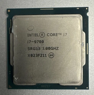 9Th Gen Intel Core i7-9700K LGA1151 8 Core CPU Processor SRG15 3.60GHz 95W - Image 1 of 2