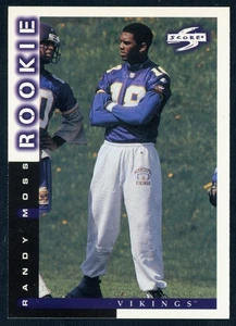 1998 Score Randy Moss #235 HOF Rookie RC Minnesota Vikings - Picture 1 of 2