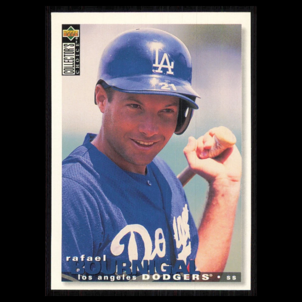 Rafael Bournigal #217 1995 Upper Deck Collectors Choice Los Angeles Dodgers Card - Image 1 of 3