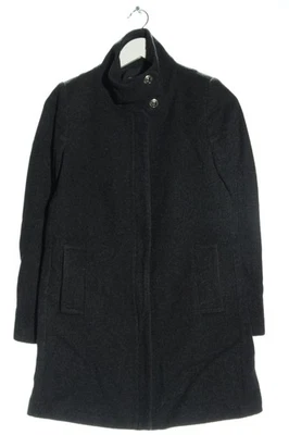 MANGO Abrigo de lana Mujeres Abrigo Talla EU 34 negro look casual - Imagen 1 de 4