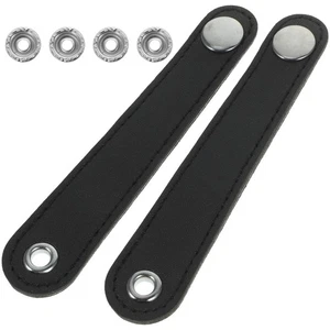  Pu Accordion Straps Universal Bellows Belt Metal Strapping Buckles - Bild 1 von 12