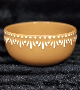 4 Gingerbread Soup Cereal Bowls 5.5" Ceramic Christmas Cookie Icing Accents Fun - Picture 1 of 10