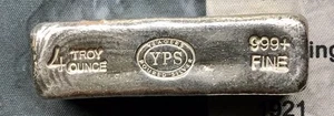 Yeagers 4 ozt gegossener Silber Kit Kat Barren 999+ - Bild 1 von 3