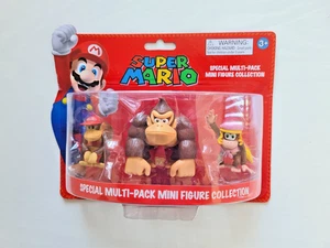 Nintendo Super Mario Donkey Kong, Diddy, Dixie 3 Pack Collection - New & Sealed - Picture 1 of 4