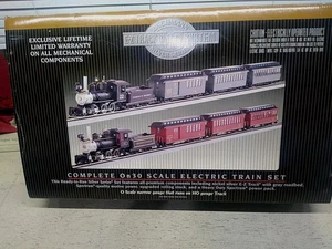 Bachmann Pennsylvania Steam Locomotive Passenger Train set On30 narrow gauge L/N - Picture 1 of 20