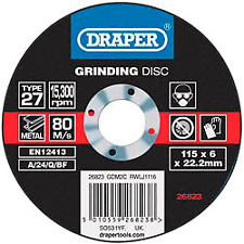 DRAPER Abrasive disc 115 MM