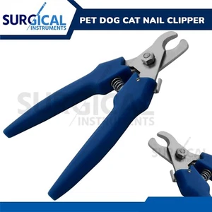 Pet Dog Cat Stainless Professional Nail Toe Trimmer Clipper Grooming Tool German - Picture 1 of 3