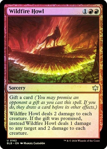 Wildfire Howl Bloomburrow Foil MTG Magic - Image 1 of 1
