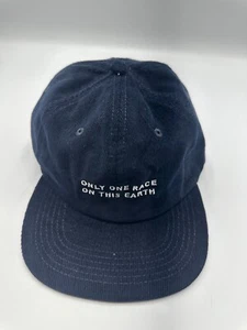 Only One Race On This Earth Blue Graphic Adjustable Snapback Hat Cap One Size - Picture 1 of 5