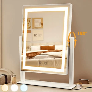 Espejo cosmético con LED táctil regulable espejo de maquillaje espejo de maquillaje iluminación - Imagen 1 de 30