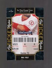 2022 Leaf In The Game Used Sports Mike Trout #BTR-8 Big Ticket Rookie