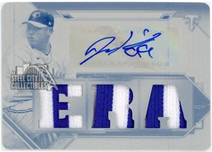 Hyun-Jin Ryu 2021 Topps Triple Threads White Whale Patch Auto Printing Plate 1/1 - Picture 1 of 2