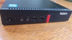 Lenovo Think Centre M910q Tiny Intel i7-7700T 2.9GHz 16GB DDR4 WIN10 No SSD - Picture 1 of 7