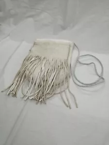 5525GALLERY × MIYAGIHIDETAKA Shoulder Bag White Leather Used - Picture 1 of 8
