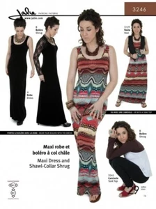 Jalie Sewing Pattern 3246 Shrug & Maxi Dress Kids, Teenagers, Baby, Women - Picture 1 of 1