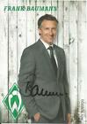 Frank Baumann - Werder Bremen - Saison 2016/2017 - Autogrammkarte