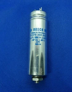 1PC NOS BOSCH 8uF 250V METALLIZED PAPER CAPACITOR FOR AUDIO TUBE AMPS!PIO replce - Picture 1 of 4