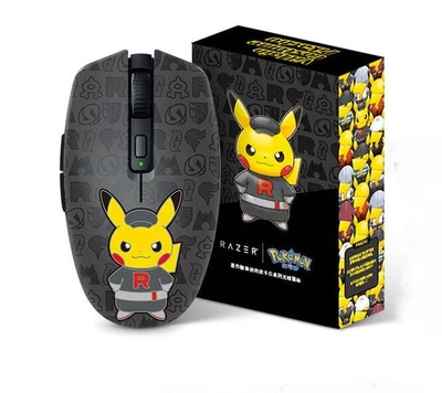 Razer x Pokémon Villan Costume Pikachu Team Rocket Orochi V2 Wireless BT Mouse - Bild 1 von 4
