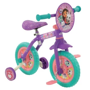 Gabby's Dollhouse 2-in-1 10" Training Bike Kids Children Outdoor Indoor Bikes - Picture 1 of 10