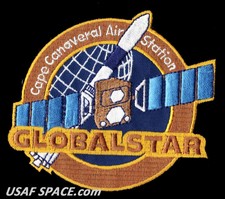 GLOBAL STAR CAPE CANAVERAL AIR STATION USAF NASA SATELLITE Mission SPACE PATCH 