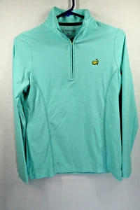 Magnolia Lane Tech Masters Pullover Womens Small Blue Quarter Zip Golf PGA - Picture 1 of 9