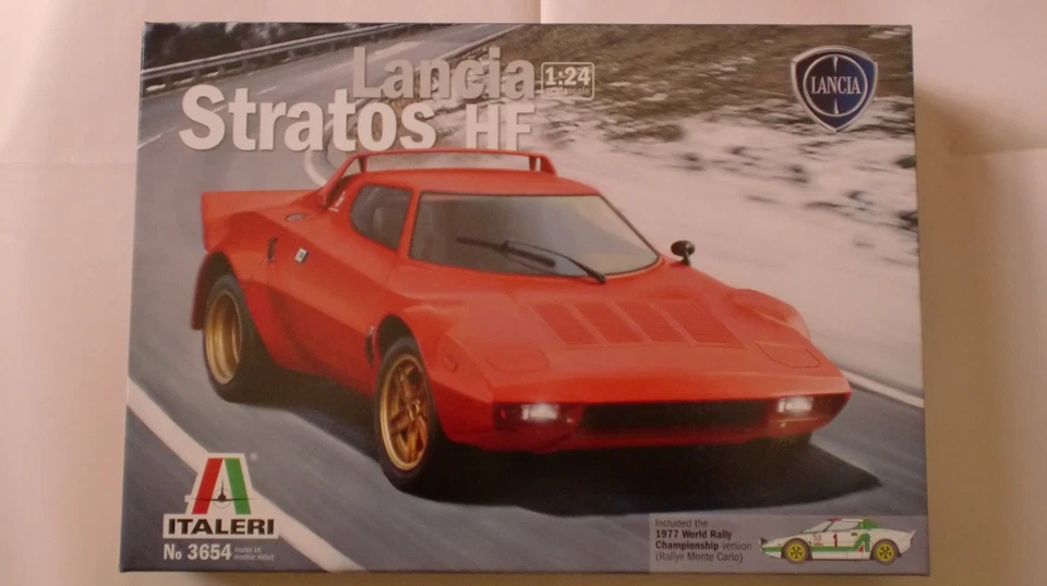 ITALERI 1/24 KIT - LANCIA STRATOS HF RALLY  - Immagine 1 di 1