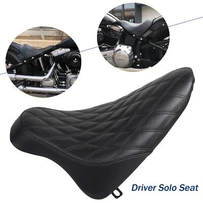 Driver Butt Bucket Solo Seat For Harley Heritage Softail Classic 00-07 Fat Boy - Imagem 1 de 4