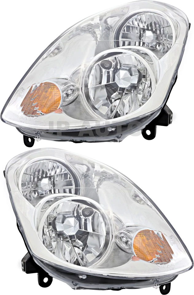 For 2003-2004 Infiniti G35 Sedan Headlight Halogen Set Driver and Passenger Side - Image 1 of 4