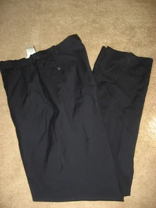 Mens NWT Navy RALPH LAUREN Wool Pants 36 Unhemmed - Picture 1 of 1