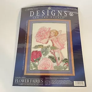 Designs For the Needle Cross Stitch Kit The Rose Fairy #5620 Cicely Mary Barker - Picture 1 of 4