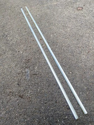 1967-1976 BMW 2002tii E10 Left Right Rear Quarter Chrome Trim - Image 1 of 4